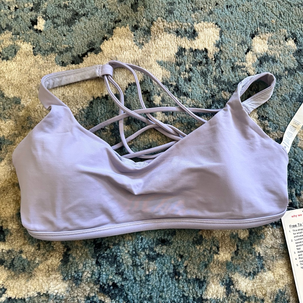 Lululemon Free To Be Bra *Wild Size 8. Brand New.